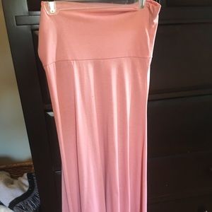 LuLaRoe pink maxi!